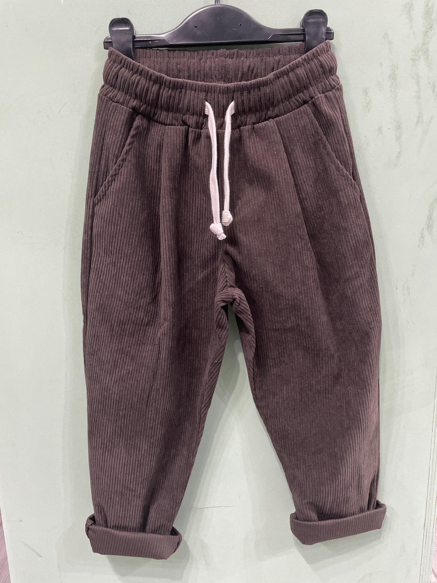 pantalone velluto a costine