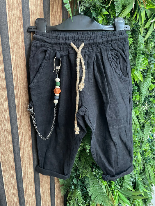 PANTALONE IN LINO