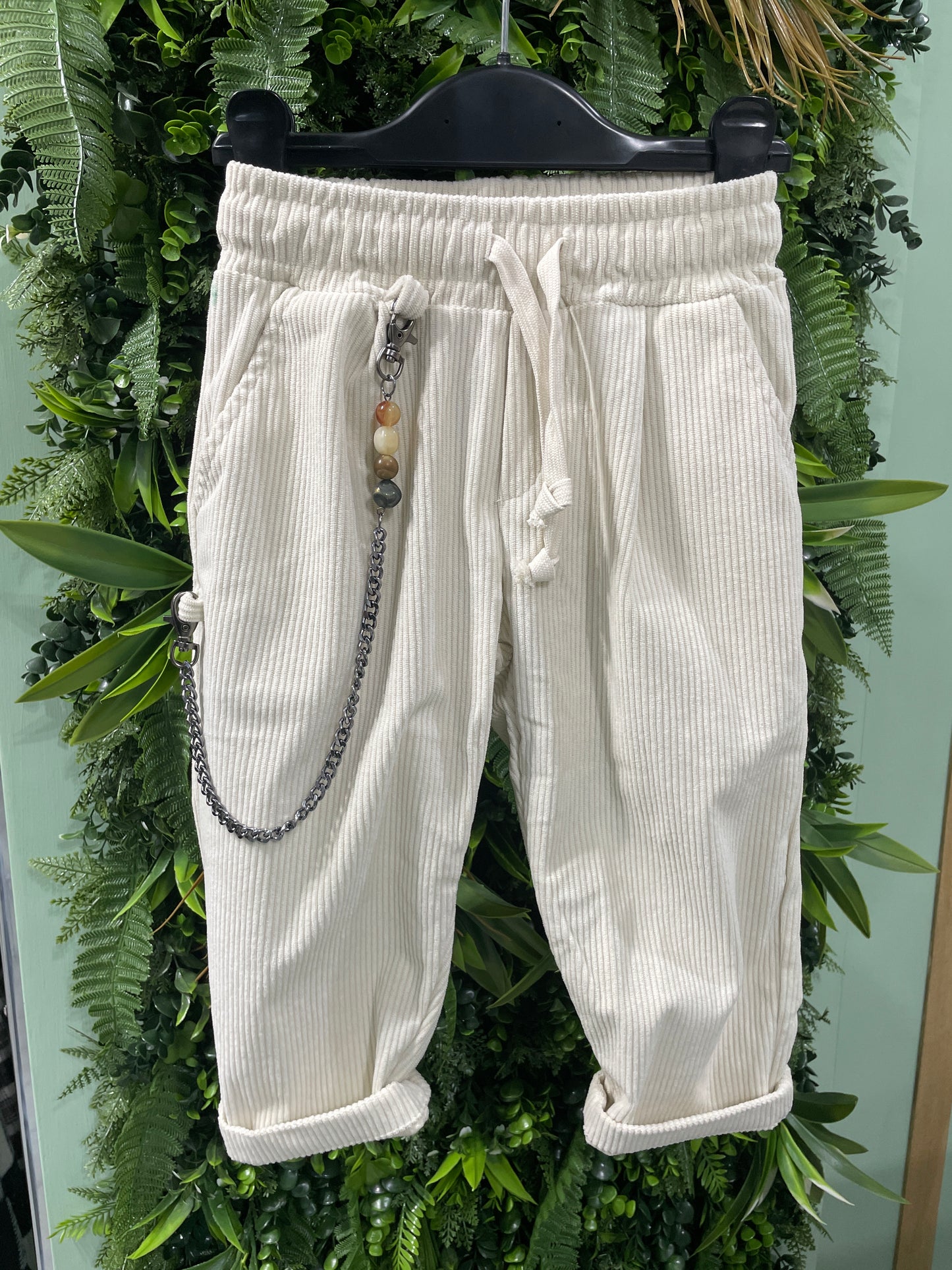 pantalone velluto a costine