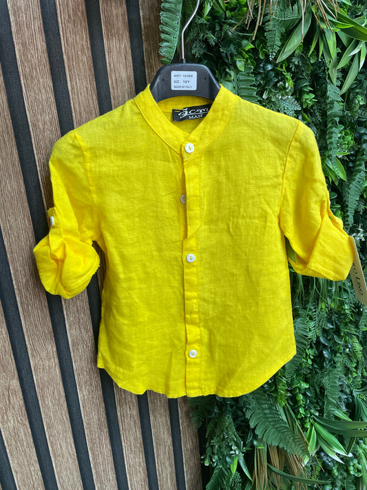 CAMICIA SERAFINA GIALLO