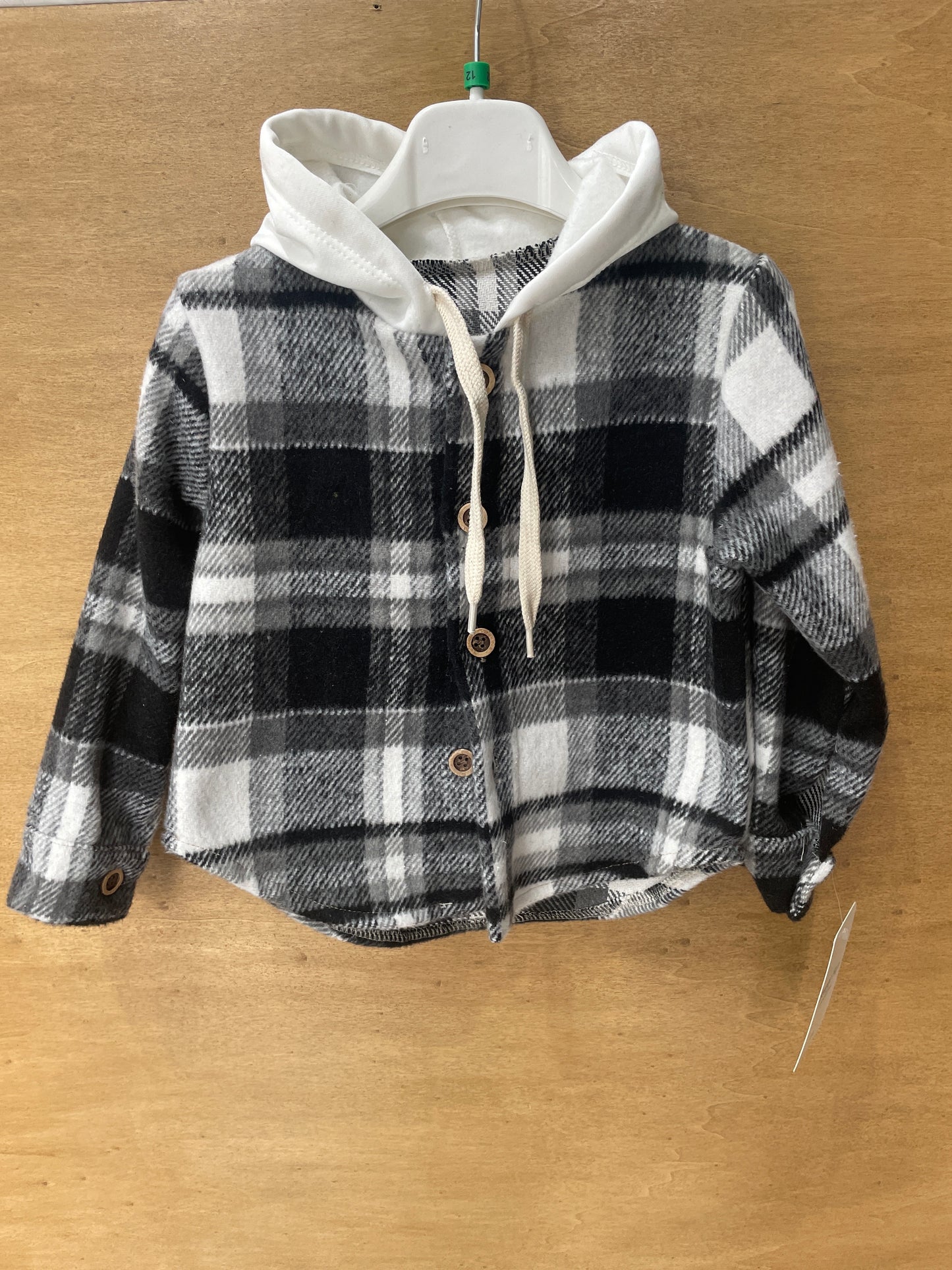 camicia con cappuccio