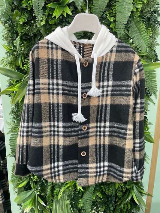 camicione con cappuccio