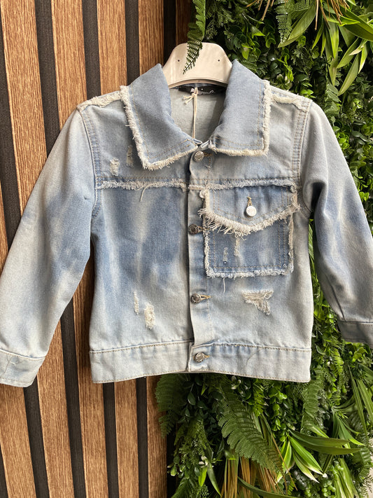 GIACCA DENIM CHIARO