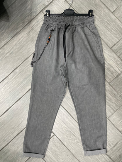 pantalone con elastico
