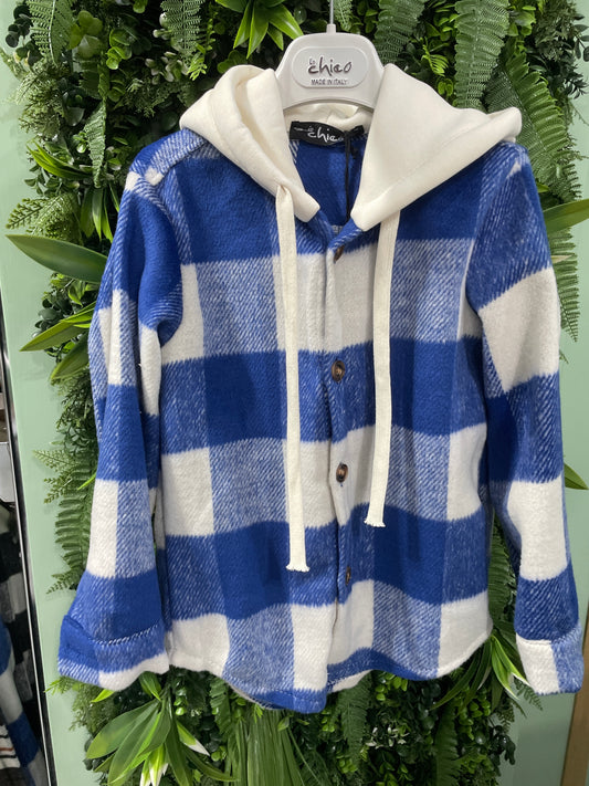 camicione con cappuccio