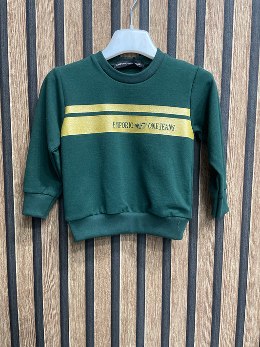 MAGLIA EMPORIO IN COTONE