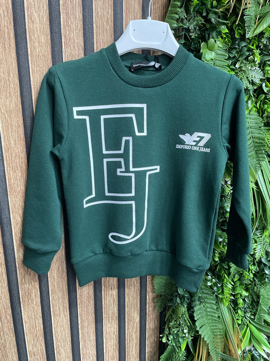 MAGLIA EMPORIO IN COTONE
