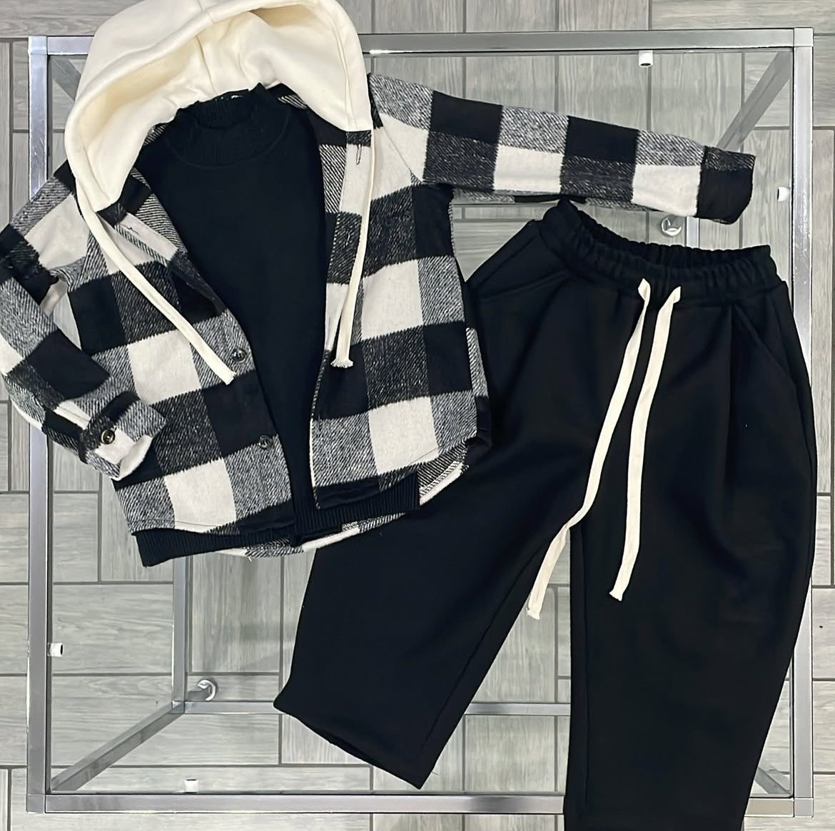 camicione con cappuccio