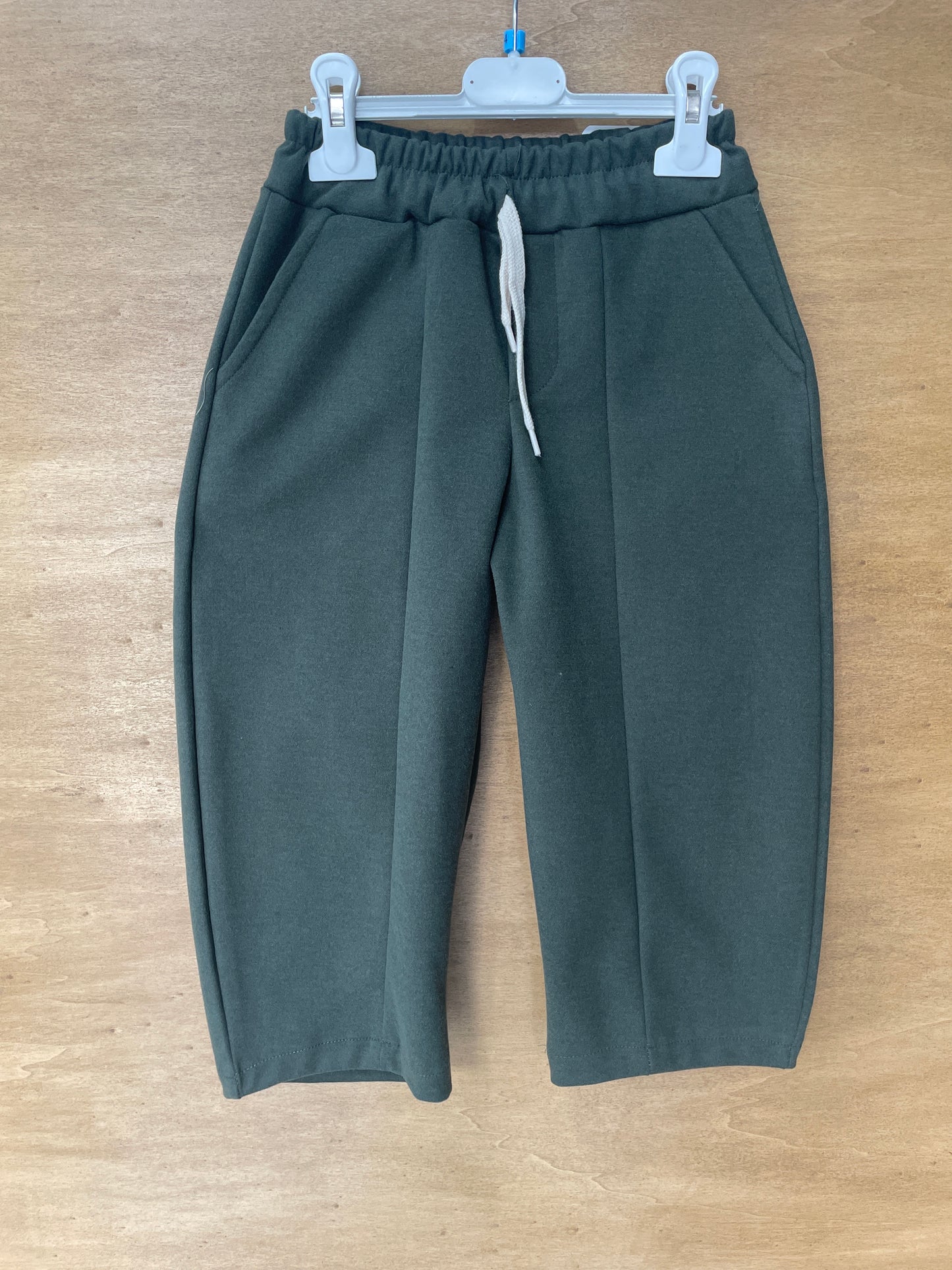 pantalone baggy verde