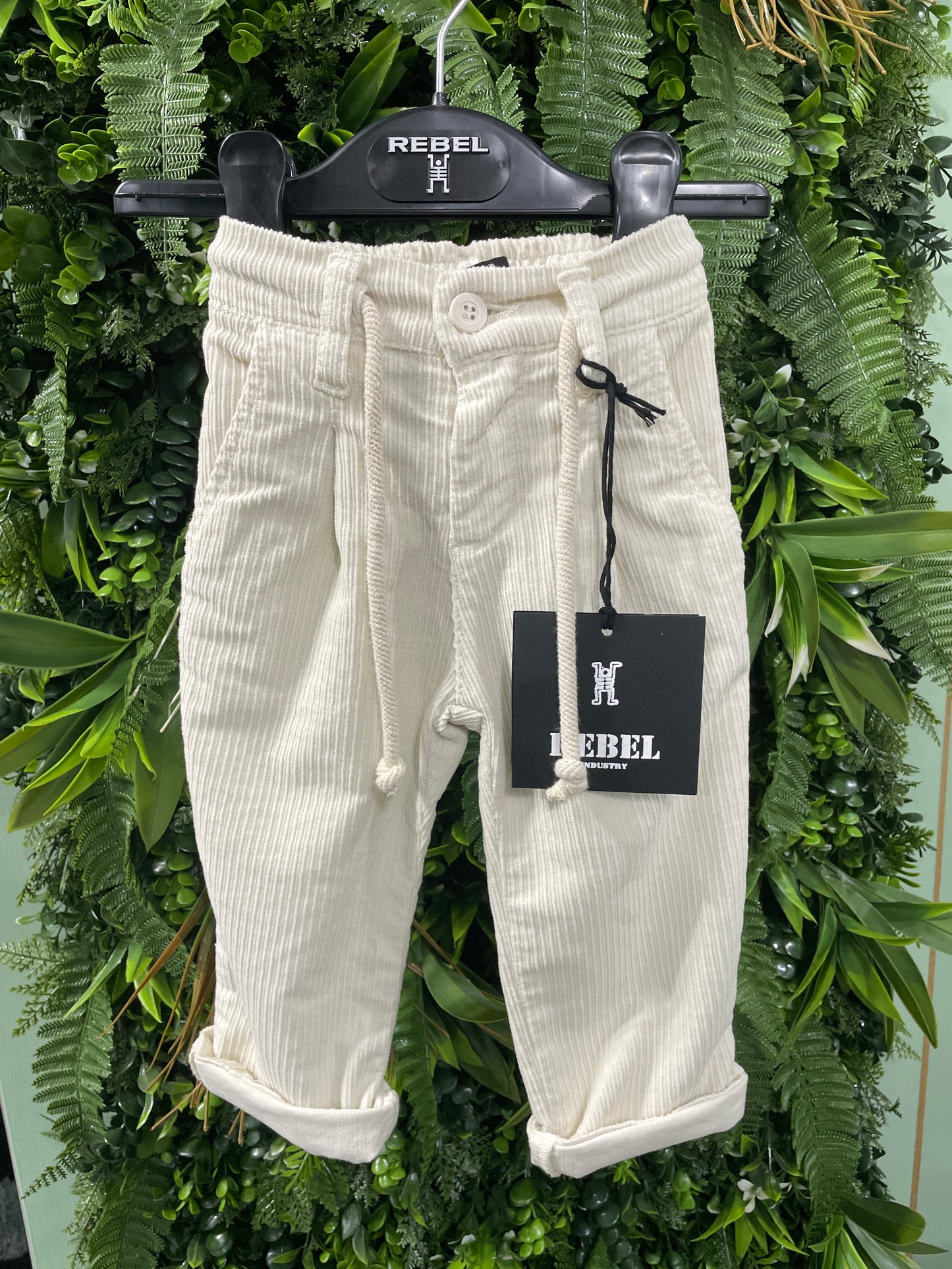 pantalone velluto rebel