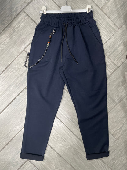 pantalone con elastico