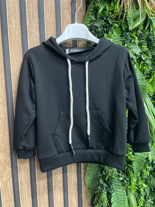 MAGLIA COTONE NERO