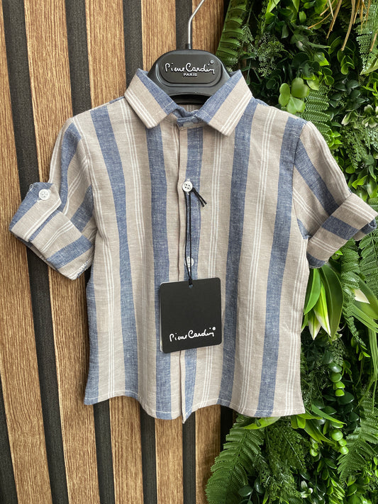 CAMICIA PIERRE CARDIN A RIGHE