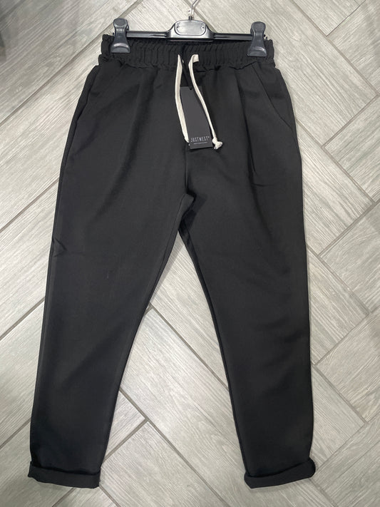 pantalone con elastico