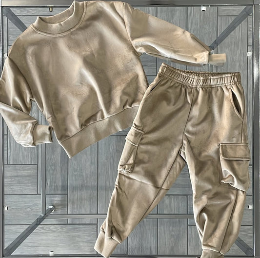 tuta in ciniglia gold