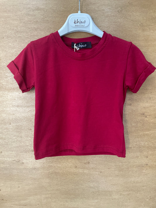T-SHIRT BORDEAUX