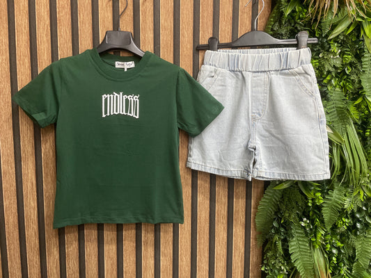COMPLETO t-SHIRT E BERMUDA