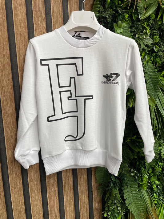 MAGLIA EMPORIO IN COTONE