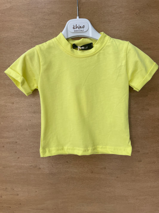 T-SHIRT GIALLA