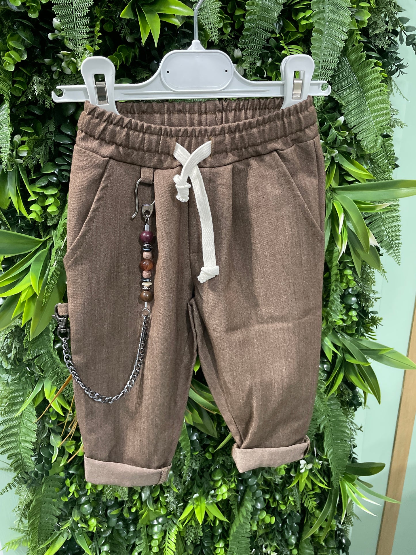 pantalone con elastico