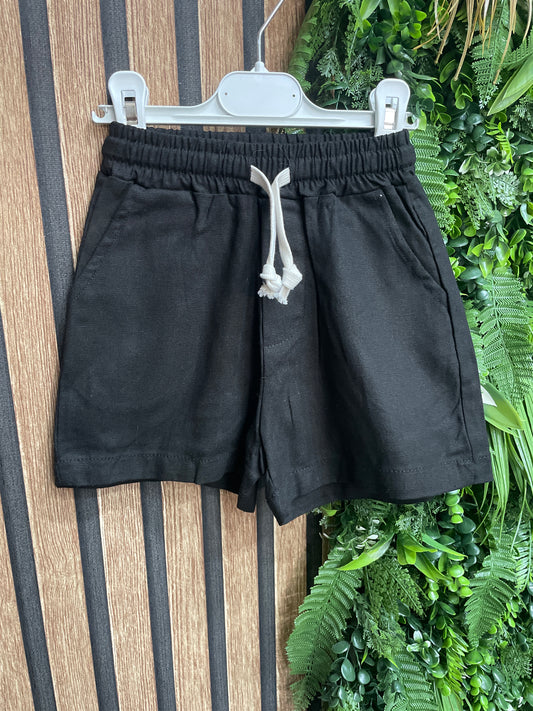 PANTALONCINI IN LINO