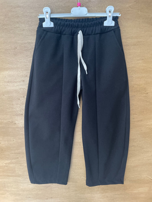 pantalone baggy nero