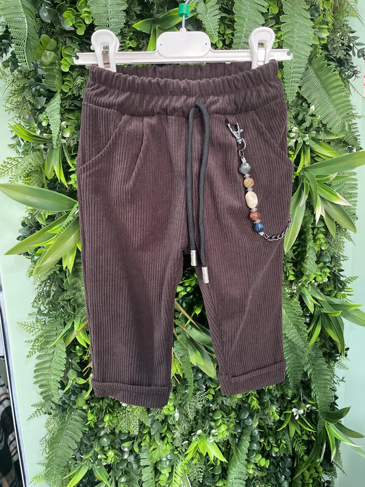 pantalone in velluto