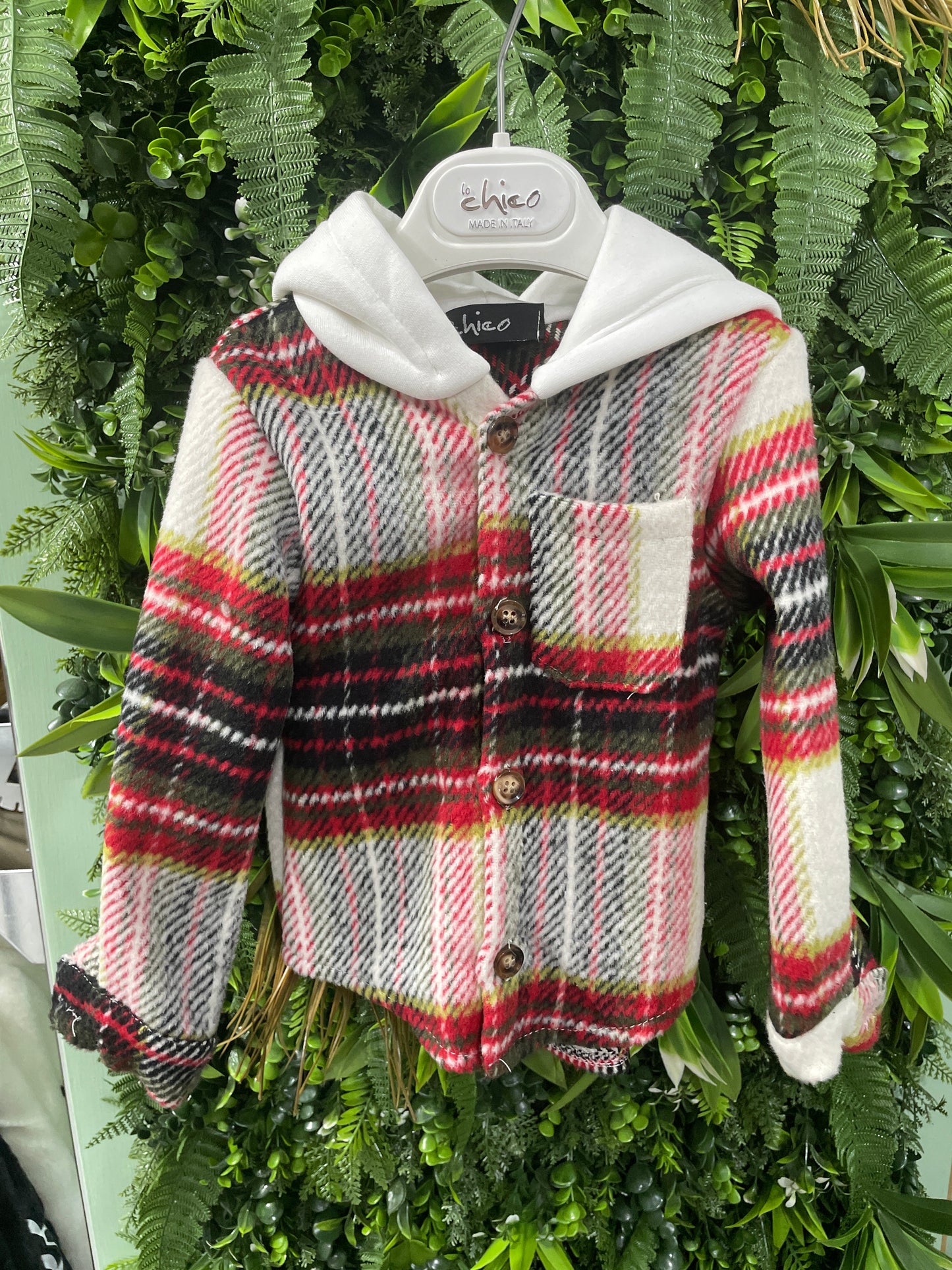 camicione con cappuccio