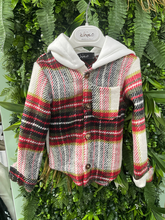 camicione con cappuccio