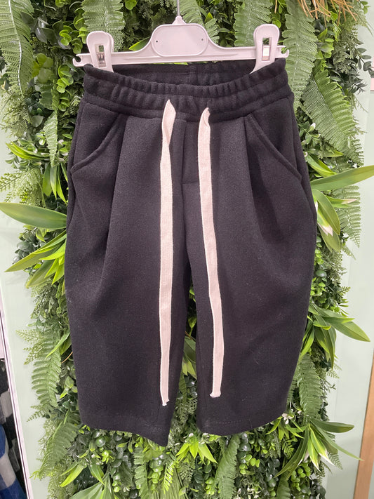 pantalone baggy nero