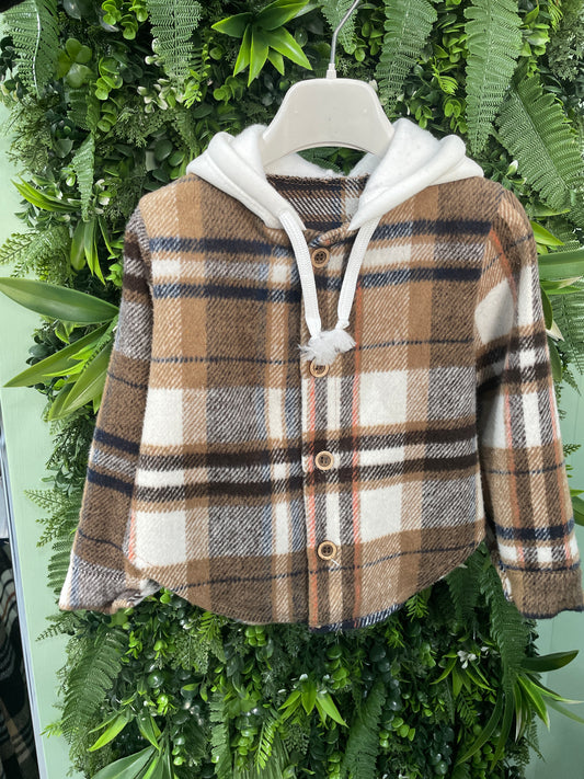 camicione con cappuccio