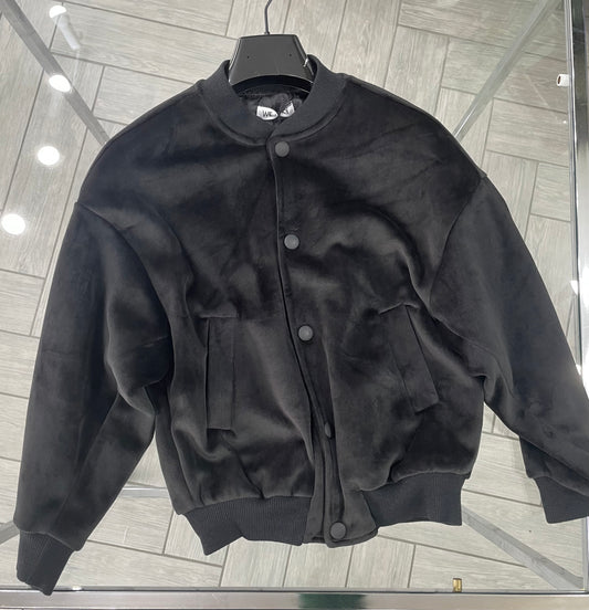 college in velluto nero