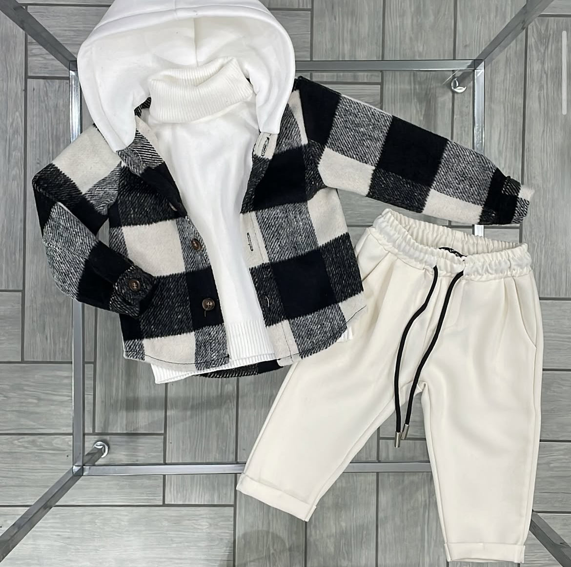 camicione con cappuccio